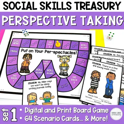Perspective Taking Game Set 1: Social Skills Treasury