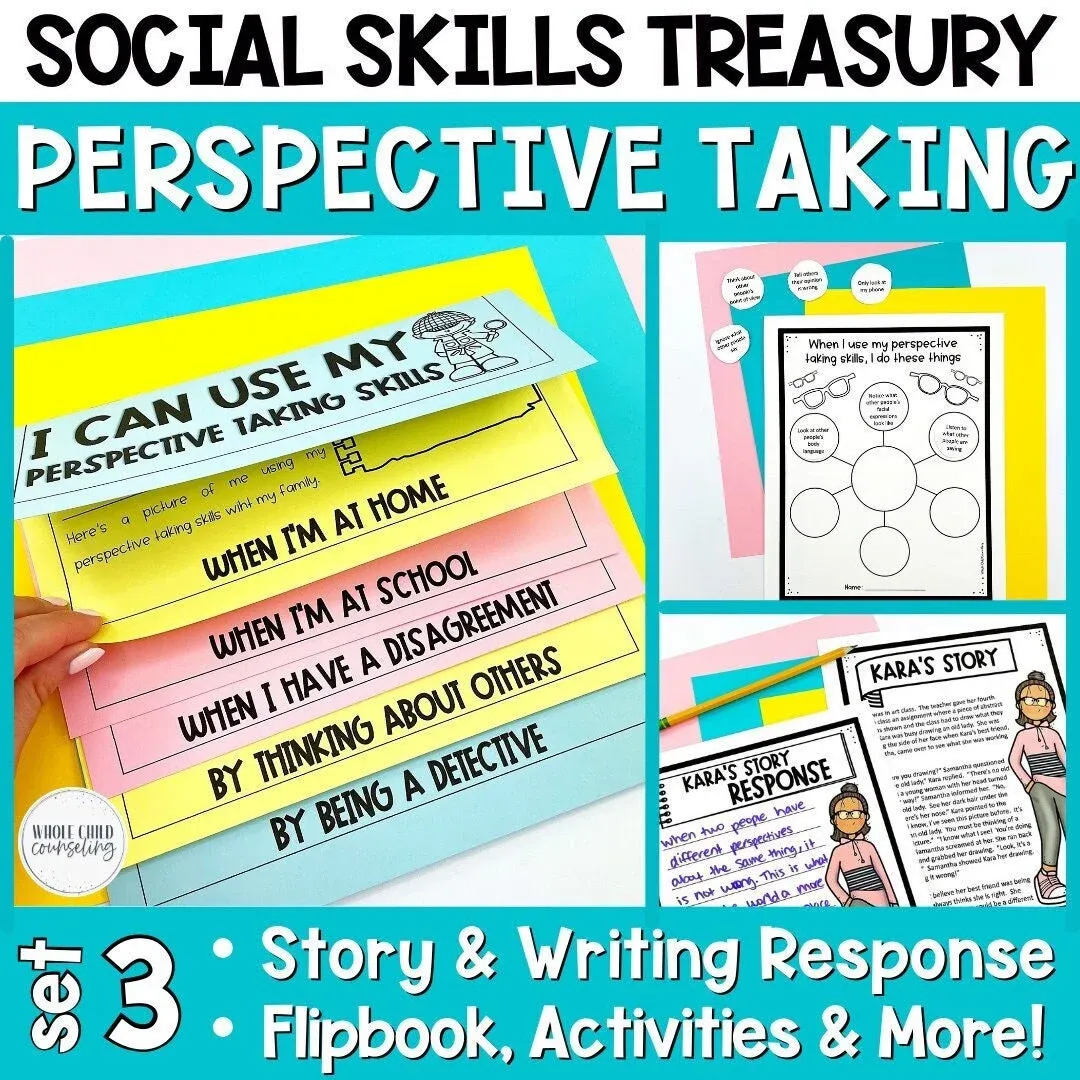 Perspective Taking Activities Set 3: Social Skills Treasury