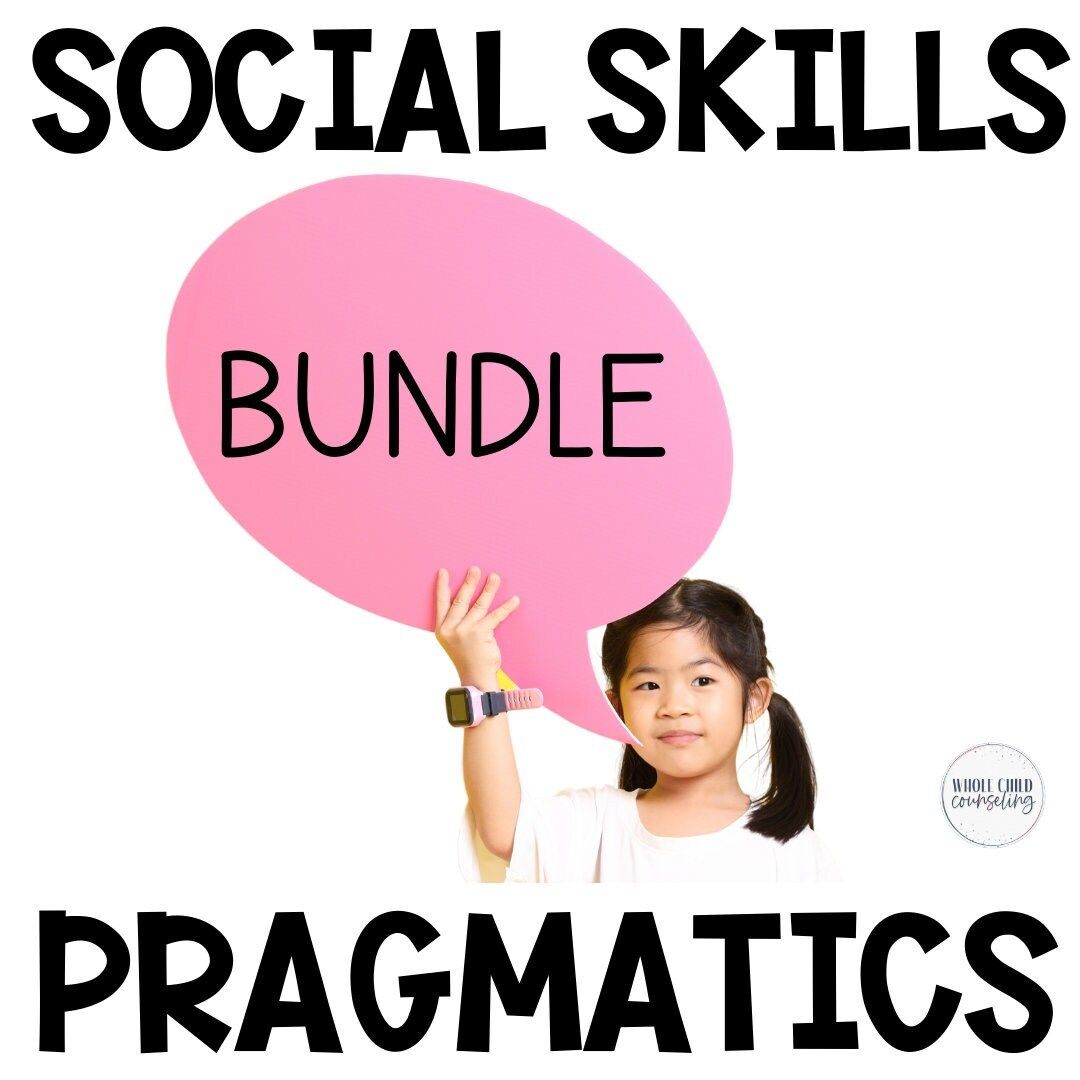 Pragmatic Social Skills and Communication Skills Bundle