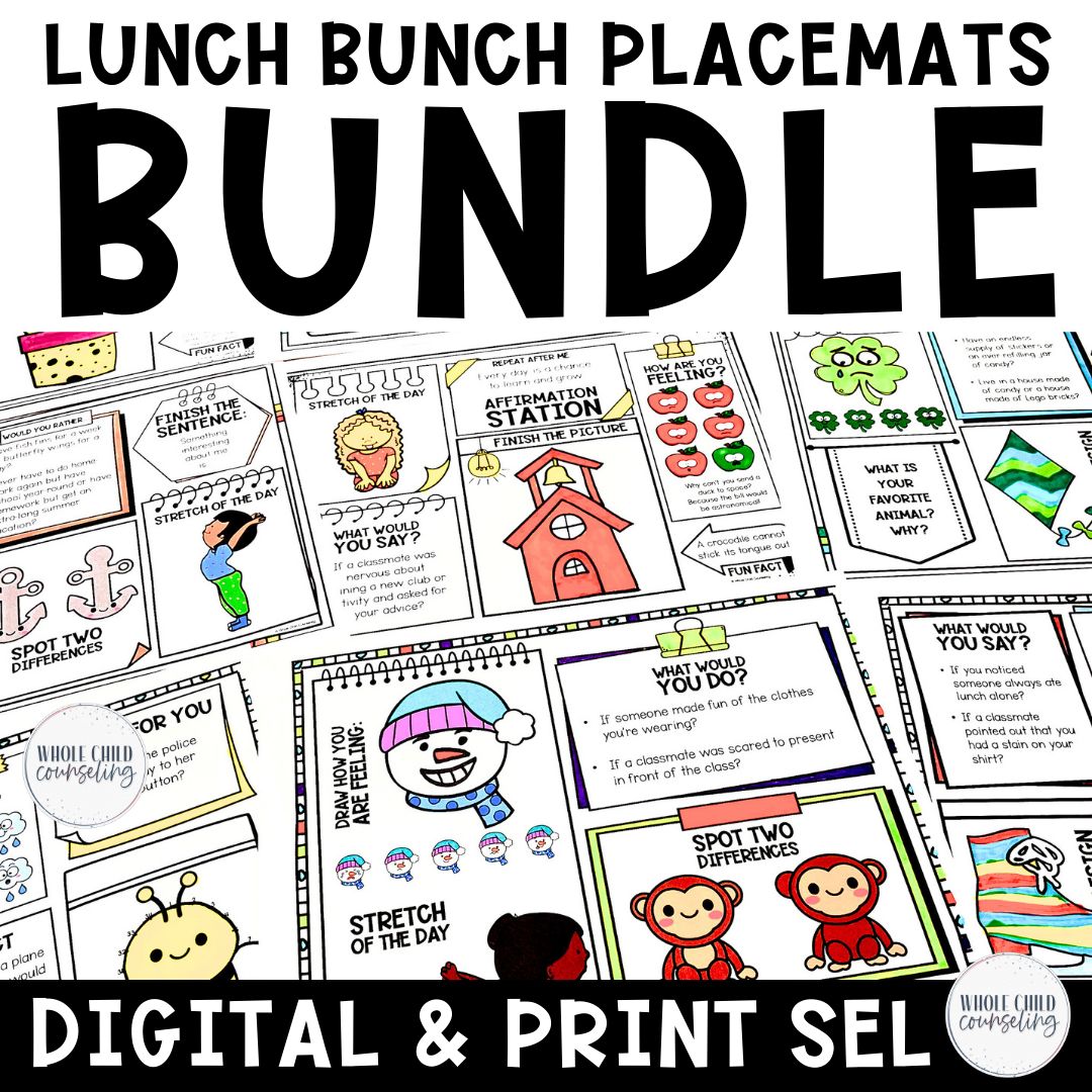 Lunch Bunch Placements Growing Bundle