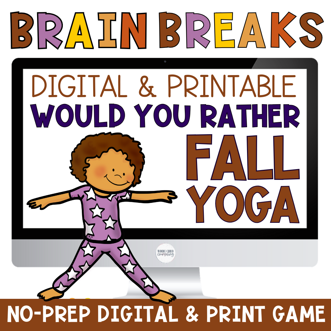 Autumn and Fall Would You Rather Yoga Game