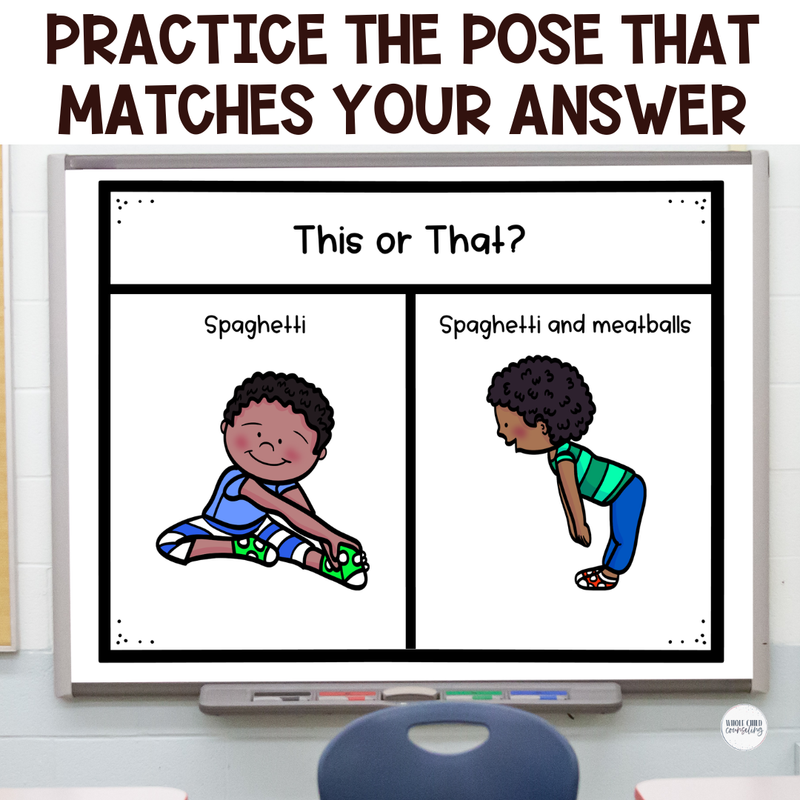 Yoga Would You Rather Game Set 3