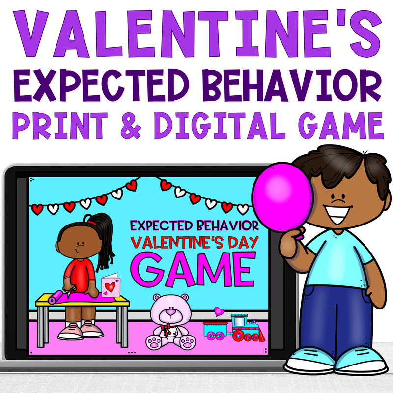 Valentine's Day Expected vs. Unexpected Behavior Game Valentine's Day Expected vs. Unexpected Behavior Game