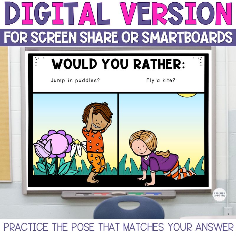 Easter Creative Movement Brain Breaks Game