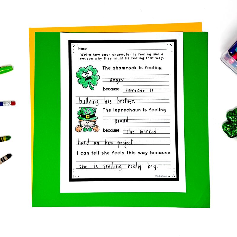 St. Patrick's Day Feelings Puzzles