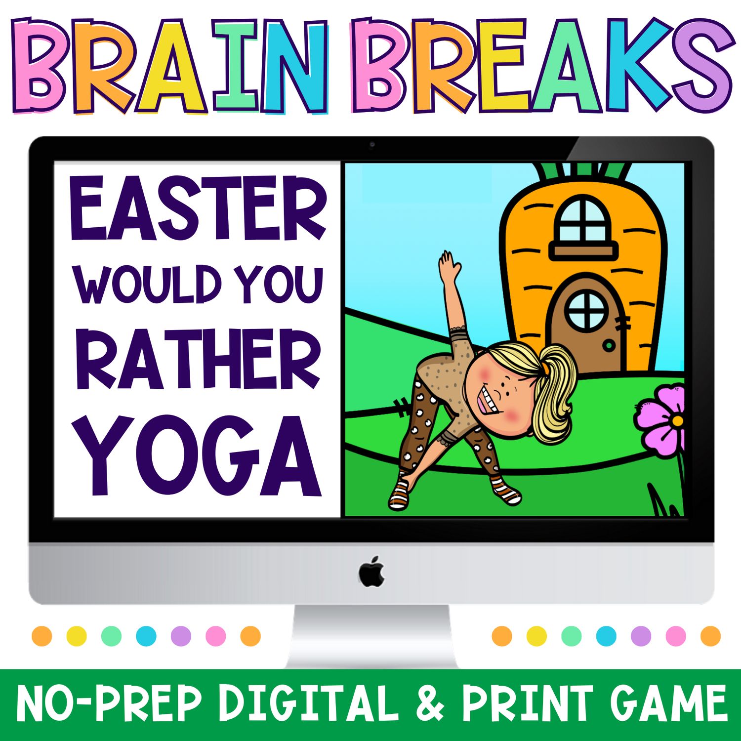 Easter Would You Rather Yoga Game