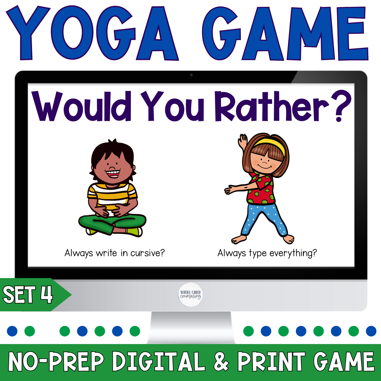 Yoga Would You Rather Game Set 4