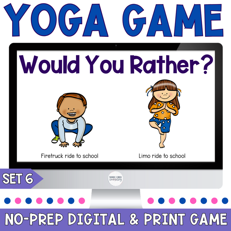 Yoga Would You Rather Game Set 6