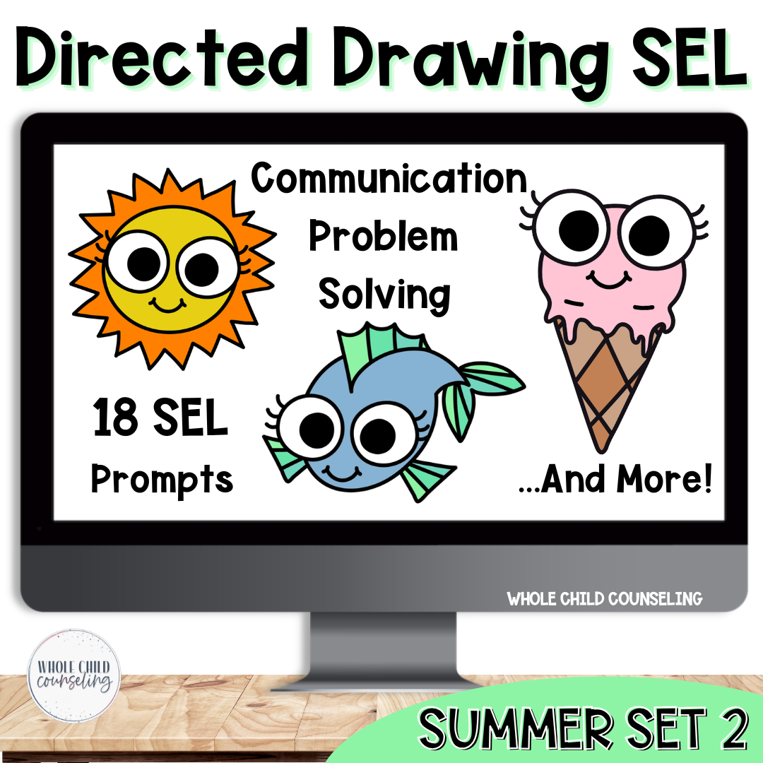 Summer SEL Directed Drawing Set 2