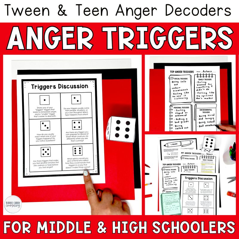 Identifying Triggers: Anger Management Worksheets and Strategies to Calm Anger Identifying Triggers: Anger Management Worksheets and Strategies to Calm Anger