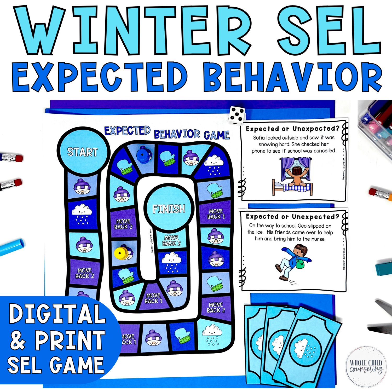 Winter Expected Behavior Print and Digital Game