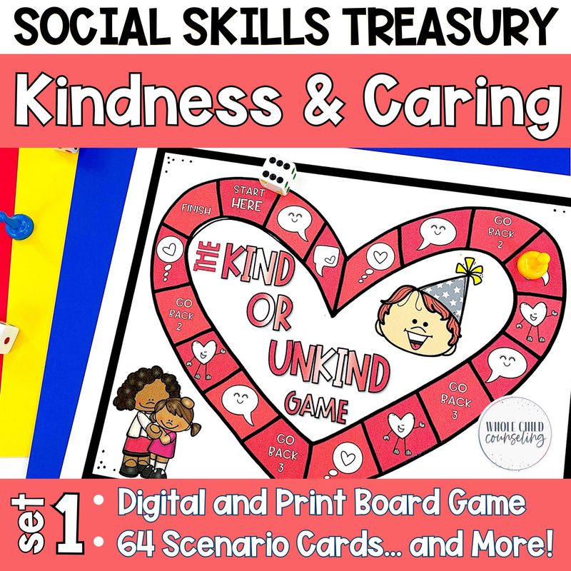 Teaching Kindness and Caring Activities Set 1