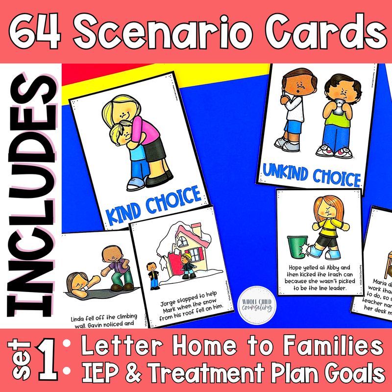 Teaching Kindness and Caring Activities Set 1
