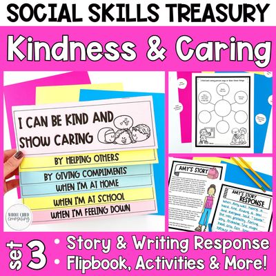 Teaching Kindness and Caring Activities Set 3