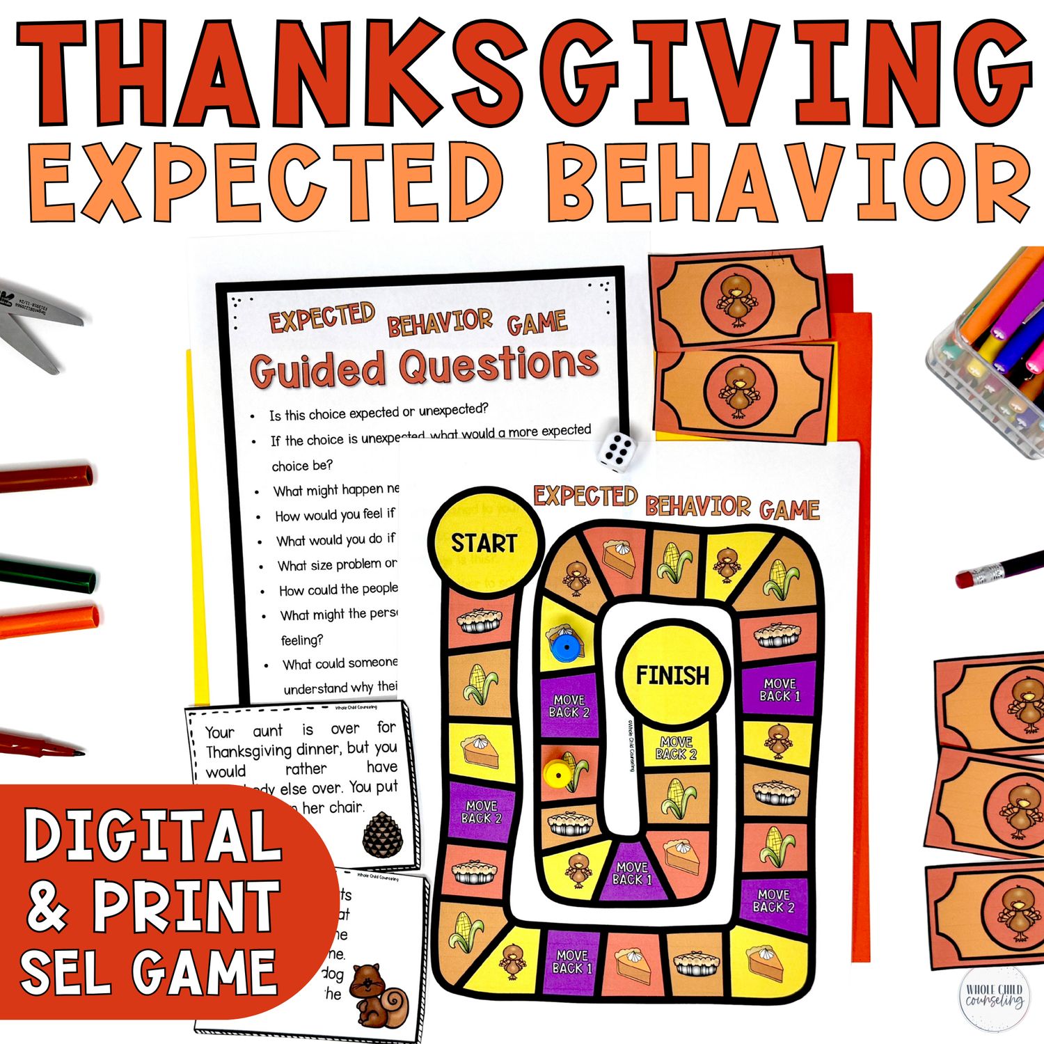 Thanksgiving Expected Behavior Game