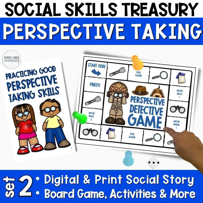 Perspective Taking Game Set 2: Social Skills Treasury