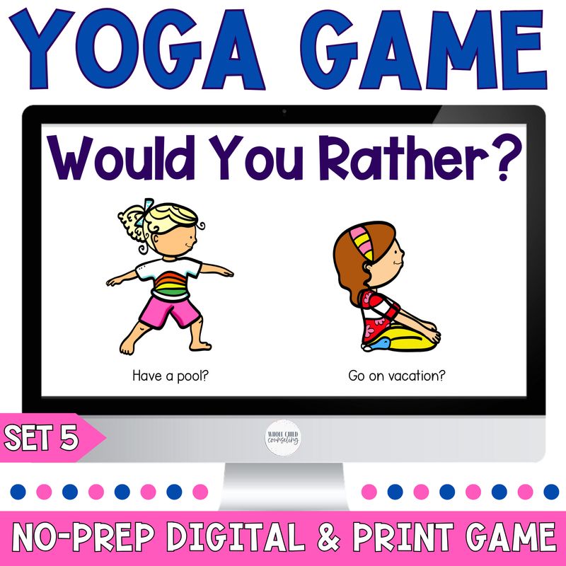 Yoga Would You Rather Game Set 5