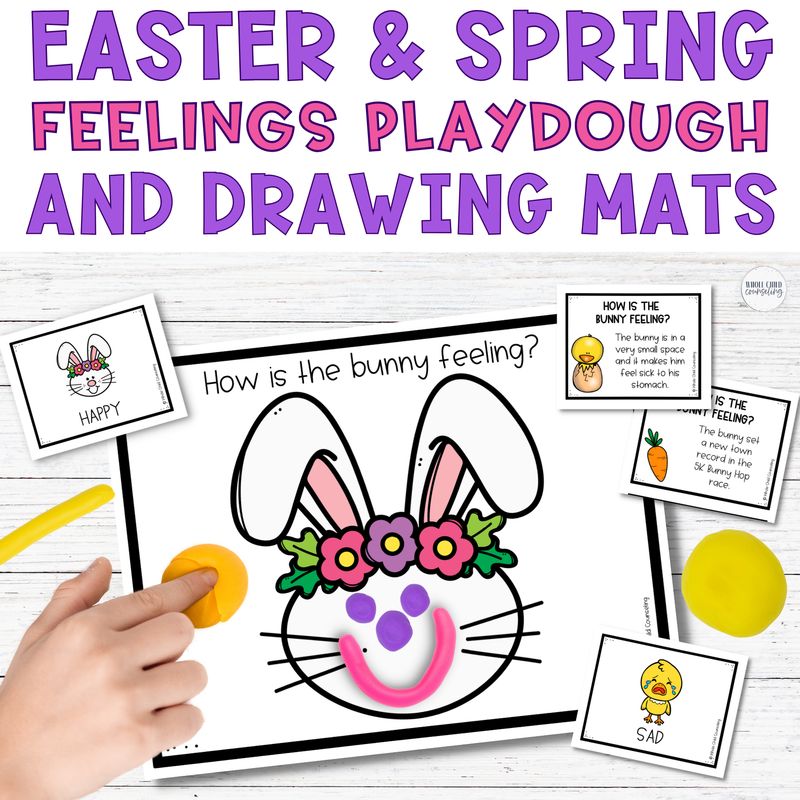 Easter Drawing and Dough Mats