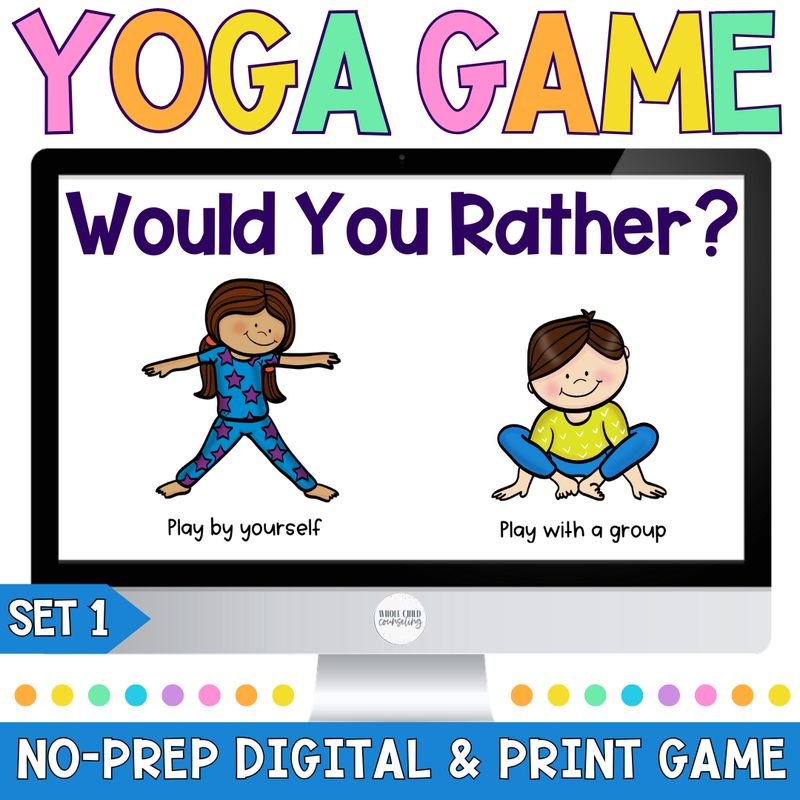 Yoga Would You Rather Game Set 1