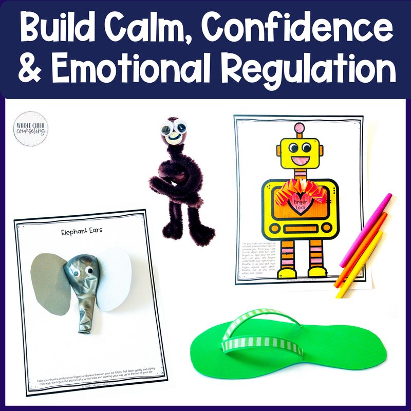 Skills for Big Feelings Coping Skills Craftivities eBook
