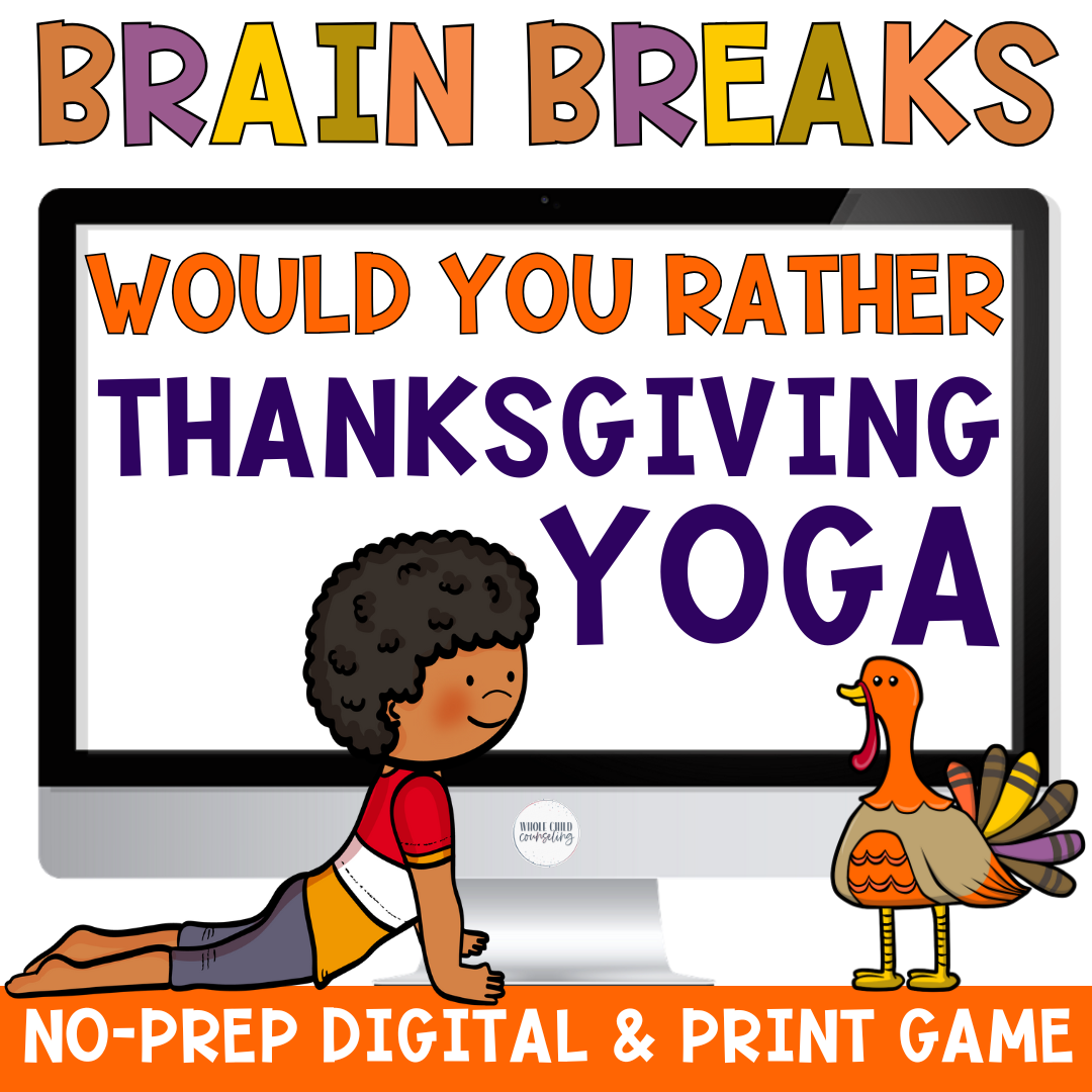 Thanksgiving Would You Rather Yoga Game