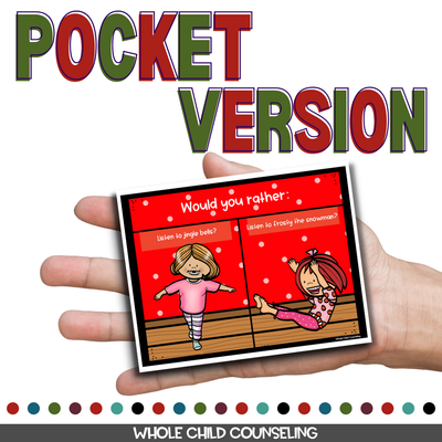 Christmas Would You Rather Yoga Game (Digital + Print)