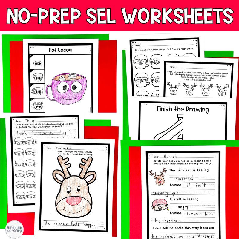 Christmas Feelings Puzzles for Kids