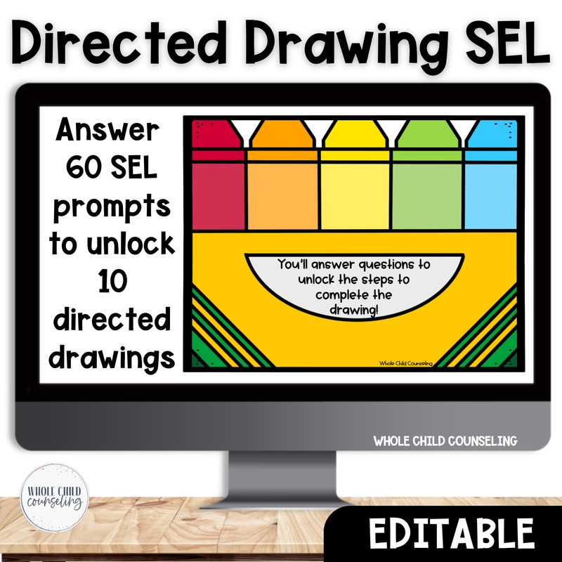 Winter SEL Directed Drawing Bundle