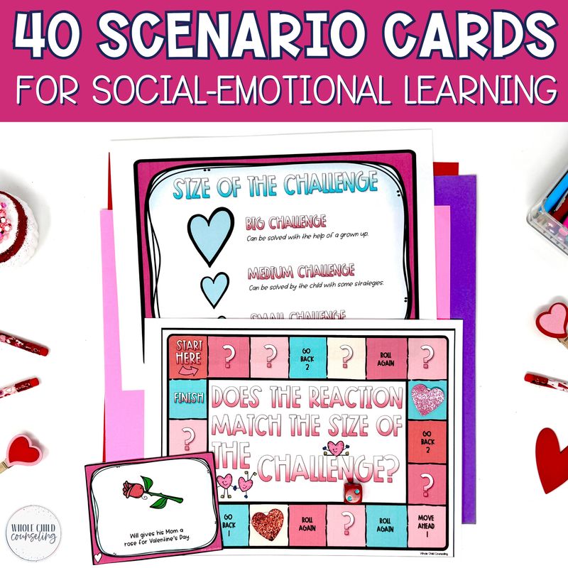 Valentine's Day SEL Board Games Bundle
