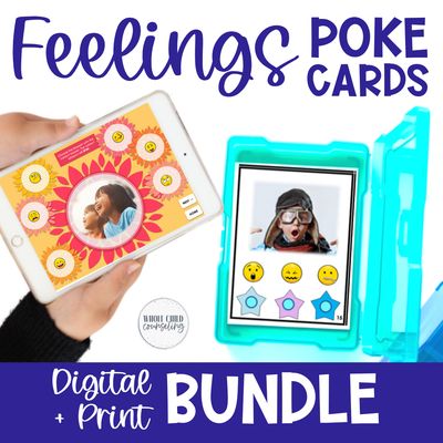Naming Feelings Games Bundle | Digital &amp; Printable SEL Activities