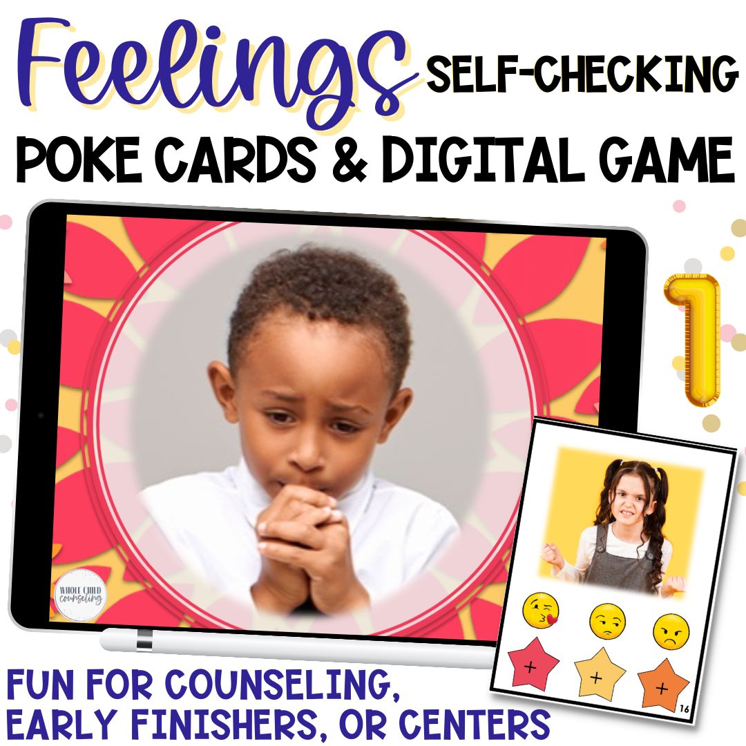 Naming Feelings Digital + Print Interactive Game Set 1