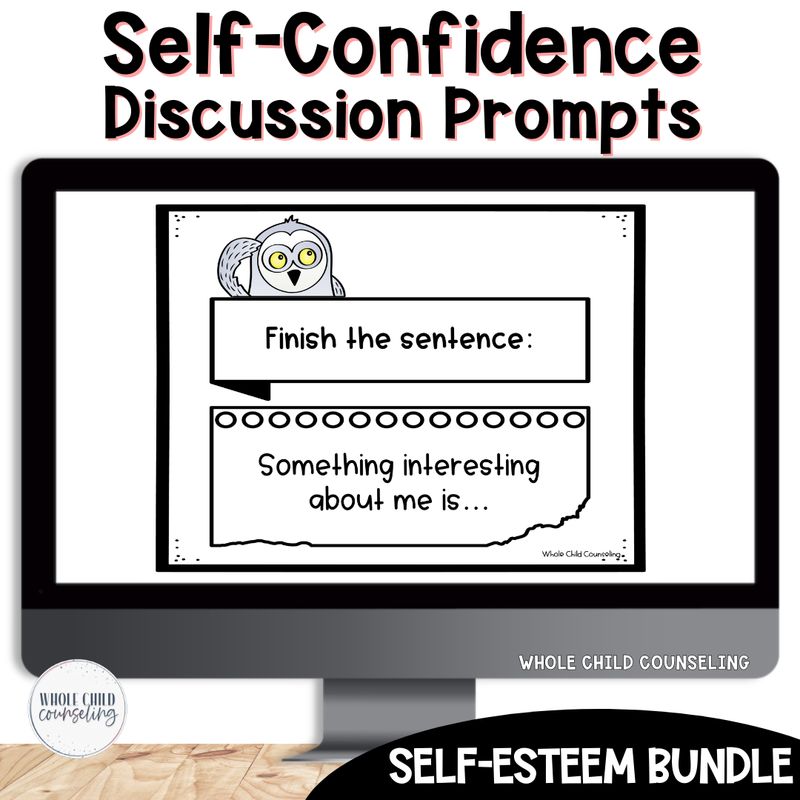 Self Esteem SEL Directed Drawing Bundle
