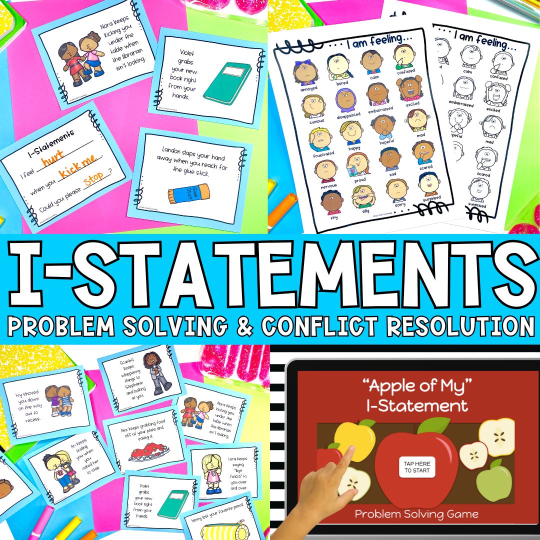 I-Statements Problem Solving and Conflict Resolution Game