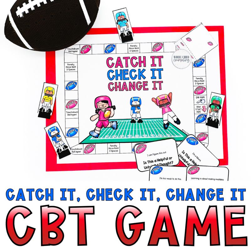 Catch It, Check It, Change It Football CBT Game