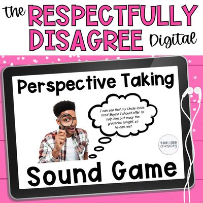 Respectfully Disagree Sound Game Set 1 | Perspective Taking