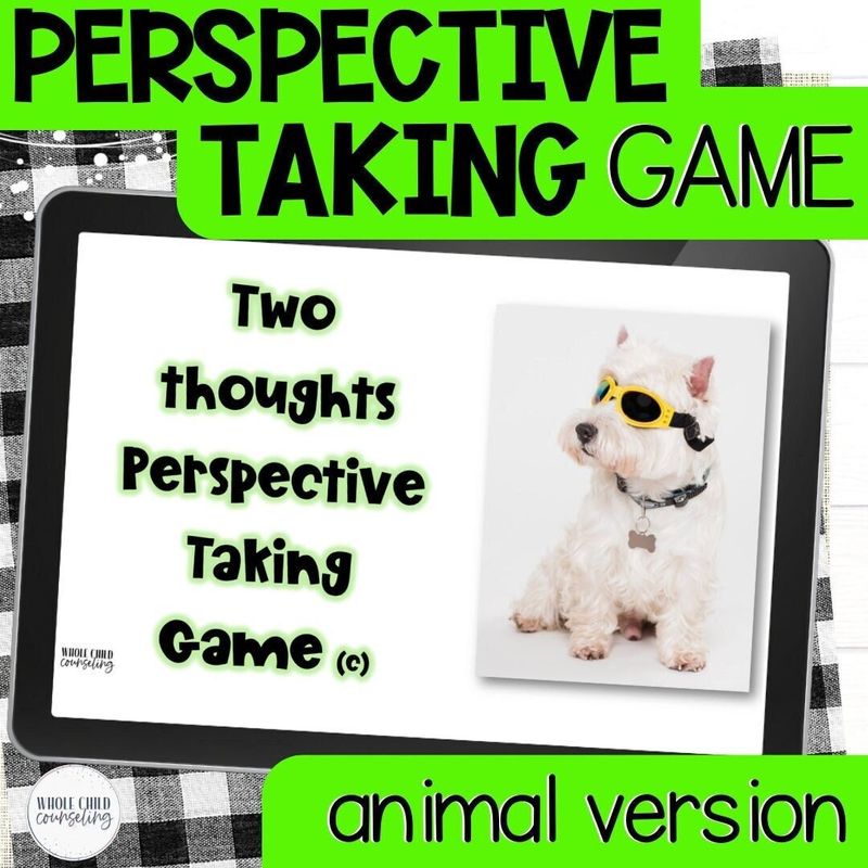 Two Thoughts Perspective Taking Game: Animal Version