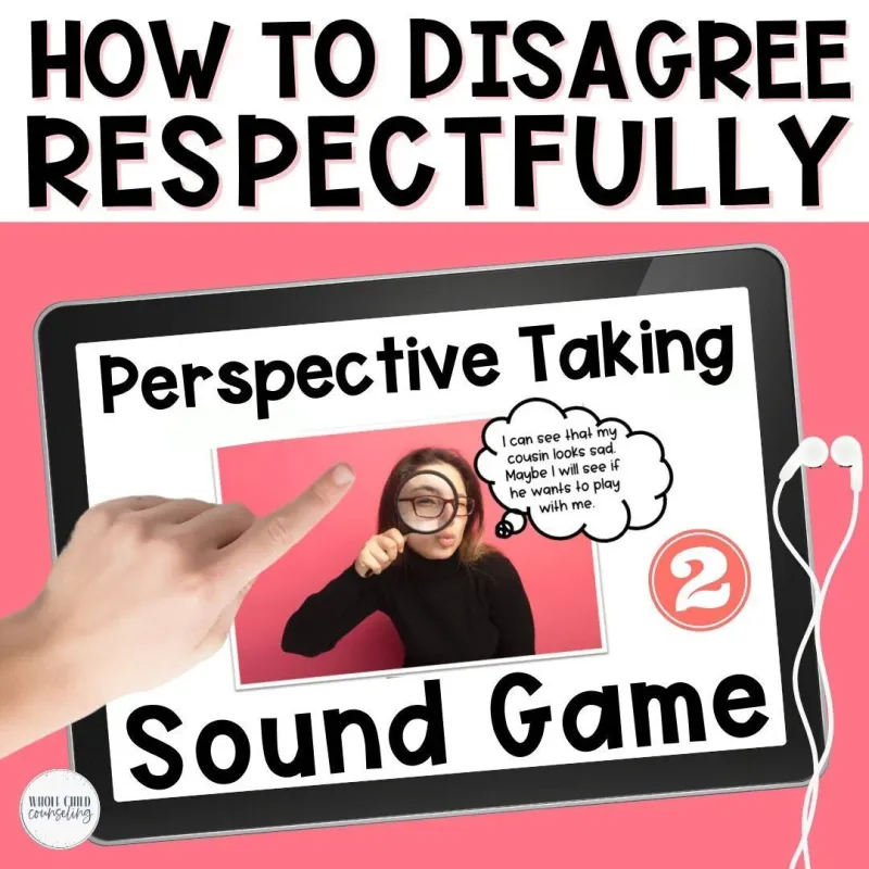 Respectfully Disagree Perspective Taking Sound Game Set #2