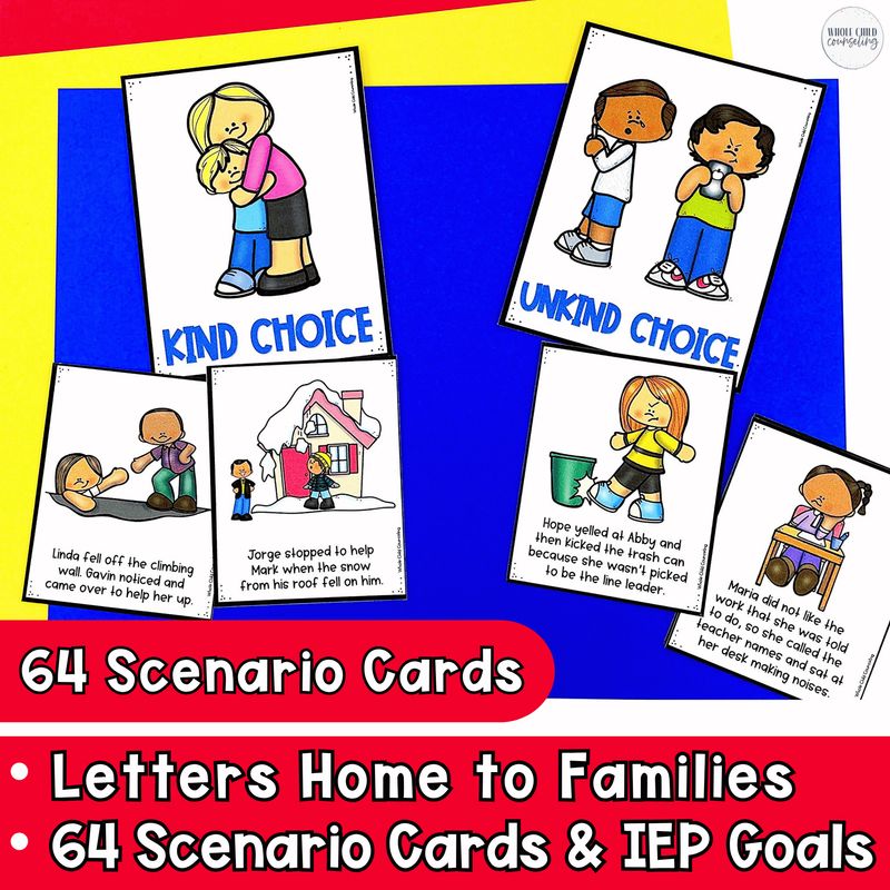 Teaching Kindness and Caring Activities Set 1