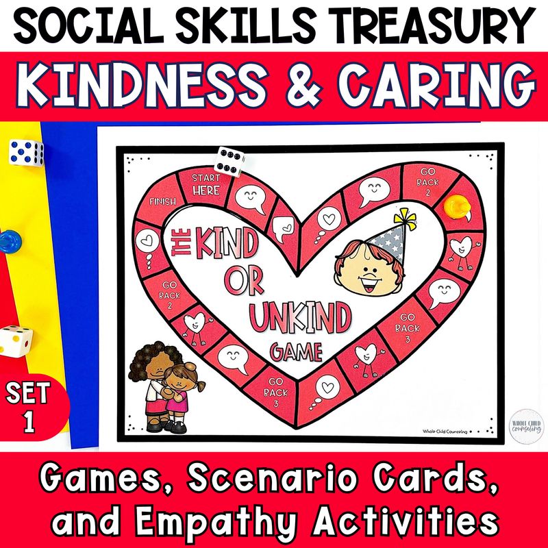 Teaching Kindness and Caring Activities Set 1