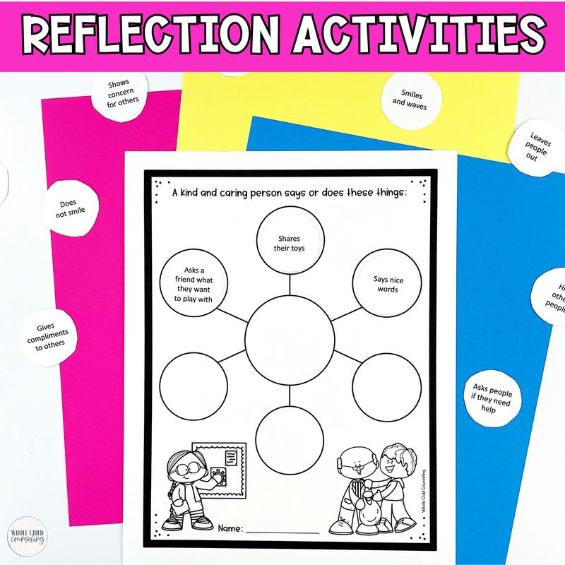 Teaching Kindness and Caring Activities Set 3