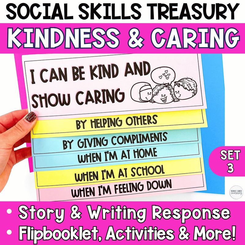 Teaching Kindness and Caring Activities Set 3