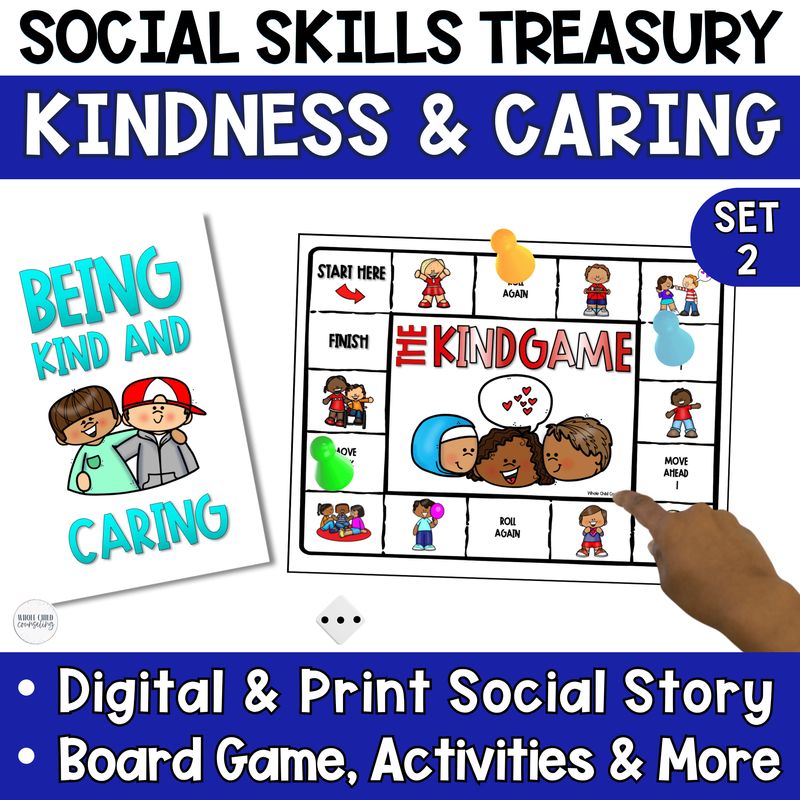 Teaching Kindness and Caring Activities Set 2