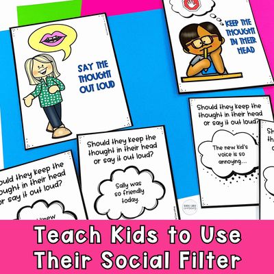 Self-Control Activities Set 1 | Social Skills Treasury Games &amp; Worksheets