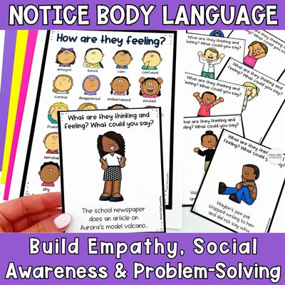 Perspective Taking Social Skills Game | Social Skills Treasury Set 1