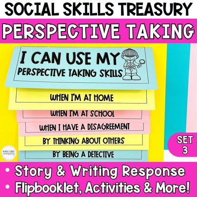 Perspective Taking Activities | Social Skills Treasury Set 3
