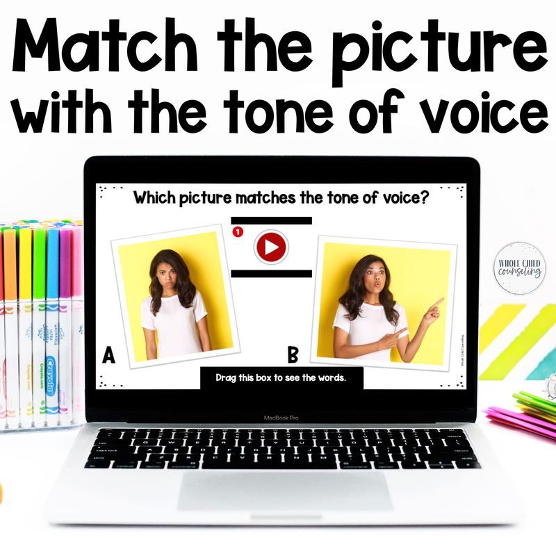 Tone of Voice Social Skills Game