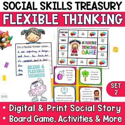 Flexible Thinking Social Skills Treasury Set 2 (Digital + Print)
