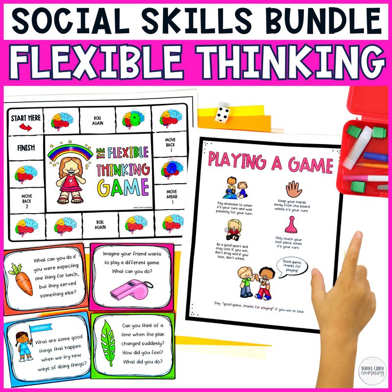 Flexible Thinking Social Skills Treasury Bundle (Sets 1-3)