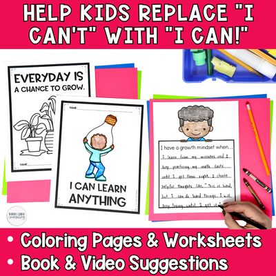 Growth Mindset Social Story &amp; Game Set 2 (Digital + Print)