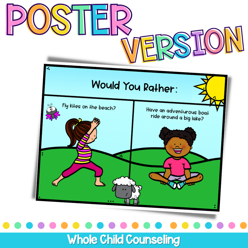 Spring Would You Rather Yoga Game